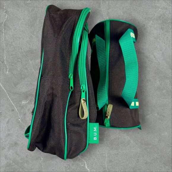 Vintage New Old Stock B.U.M. Equipment 90s Mini Duffle Bag/Backpack Set - Picture 3 of 5